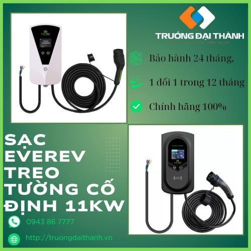 Sạc EverEV Treo Tường Cố Định 11Kw